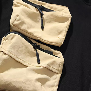 Sweat à capuche cargo surdimensionné à manches longues pour homme, en molleton de coton uni d'hiver, respirant, avec logo personnalisé, multi-poches, vêtements de rue - Product Image 6