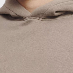 Sudadera con Capucha y Cremallera, Sudadera Básica de Algodón Combinado, Sudadera Extra Grande para Hombre, Personalizable - Product Image 4