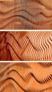 Tùy Chỉnh Thiết Kế Trừu Tượng Gỗ Tham Số 3D Tường Điêu Khắc Nghệ Thuật Độc Đáo Deco Phong Cách Treo Tường Trang Trí Nội Thất Cho Đầu Giường Sinh Nhật Ý Tưởng - Product Image 3