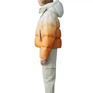 Veste matelassée personnalisée pour femmes Pas cher Prix Hommes Vestes en duvet matelassé de haute qualité Manteau en duvet léger 100% polyester pour femmes - Product Image 3