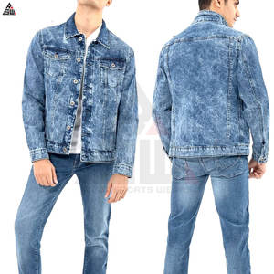 Veste Denim Surdimensionnée en Toile pour Hommes, Respirante, Légère, Mince, Grande Taille, Logo Avant, Saison d'Hiver, Vente en Gros Prix Bon Marché - Product Image 2