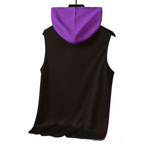 Custom Made Logo Color <b>Men's</b> Gym <b>Hoodies</b> <b>Sleeveless</b> Comfortable Basics Cotton Blended Made <b>Hoodies</b> For Sale - Product Image 2