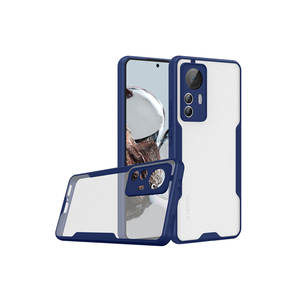 Étui de protection antichoc en silicone et TPU bleu marine de qualité supérieure pour Mi 12T Pro avec une durée de vie de 5 ans - Product Image 1