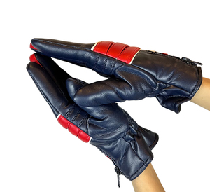 Guantes de esquí con aislamiento de invierno de alta calidad Deportes al aire libre Resistente al agua Funcional Cálido Cuero de piel de cabra con precios razonables - Product Image 3