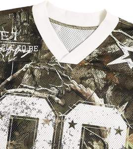 Maillot de football américain unisexe sur mesure pour adultes, imprimé, respirant, antibactérien, séchage rapide, sublimation, short pour les Wolverines - Product Image 3