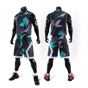 Ensemble d'uniformes de basketball sans manches 100 % polyester de haute qualité, séchage rapide, respirant, impression par sublimation, logo personnalisé, vente chaude - Product Image 1