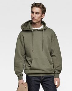 Sudadera con Capucha Personalizada para Hombre, 100% Algodón, Gruesa, Corte Regular, Hombros Caídos, Diseño con Bolsillos, BD - Product Image 4