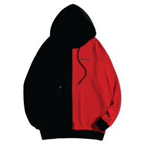 Sudadera con Capucha Personalizada de Dos Tonos, 450GSM, Felpa de Algodón Grueso para Hombre con Cordones, Suministro de Fábrica - Product Image 1