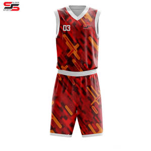Juego de uniformes de baloncesto de primera calidad, camisetas y pantalones cortos de secado rápido con impresión por sublimación personalizada con nombre y logotipo del equipo en blanco - Product Image 1