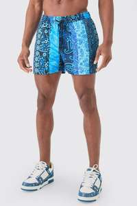 High Quality Men's Summer Beach <b>Swimming</b> <b>Board</b> <b>Shorts</b> Sporty Fitness Quick Dry <b>Trunks</b> Solid Pattern Decoration Eco-Friendly - Product Image 4