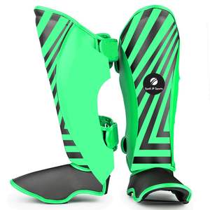 ราคาขายส่ง สนับแข้งมวยไทยแบบกำหนดเอง อุปกรณ์ป้องกันขาสำหรับคิกบ็อกซิ่ง สนับแข้งฝึกซ้อมมวยแบบมืออาชีพ Twins MMA - Product Image 3