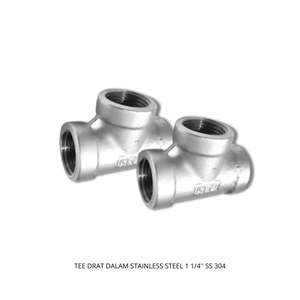 ท่อประปาสเตนเลสสตีลคุณภาพสูง1 1/4นิ้ว304เกลียวตัวเมียคลาส150 PSI ป้องกันการกัดกร่อน - Product Image 2