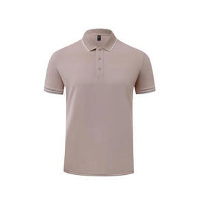 Tenue décontractée respirante en polyester 200gsm pour hommes avec polos Impression de logo personnalisé Prix d'usine Polos vierges - Product Image 3