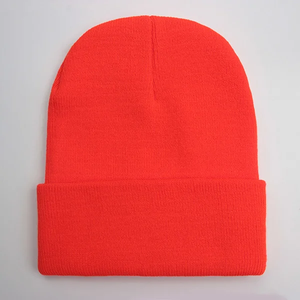 OEM Wholesale Jacquard Beanies <b>Hats</b> with Custom LOGO High Quality Unisex <b>Satin</b> <b>Lined</b> Knitted Beanies - Product Image 2