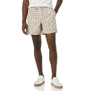 กางเกงขาสั้นพิมพ์ลายสำหรับผู้ชายเสื้อผ้าชายหาดแบบลำลองสำหรับฤดูร้อนชุดว่ายน้ำจากบังคลาเทศโลโก้แบบกำหนดเอง - Product Image 1