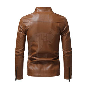 Design Your Own <b>Leather</b> Fashion <b>Jackets</b> High Quality Men <b>Leather</b> <b>Jacket</b> In Best Price <b>Long</b> Sleeve <b>Leather</b> <b>jacket</b> - Product Image 2