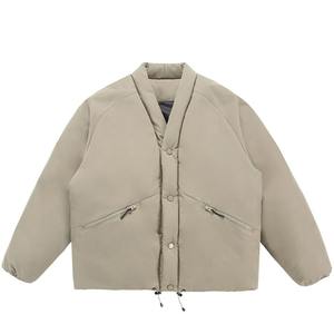 เสื้อแจ็คเก็ตบุฟองน้ำสำหรับผู้ชาย, เสื้อโค้ทแนวสตรีทเสื้อแจ็กเก็ตตัวใหญ่สไตล์ฮาราจูกุ - Product Image 1