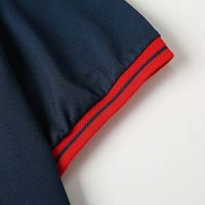 Venta al por mayor de camisetas de polo con logotipo personalizado para hombre, Camiseta con estampado informal, camiseta de manga corta, diseño de tela de rizo sólida para golf - Product Image 4