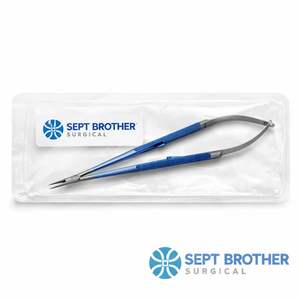 Portaagujas Quirúrgico Tipo Castroviejo con Puntas de Carburo de Tungsteno |   Sept Brother Surgical - Product Image 5