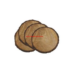 Unique Quality Luxurious Production Material Wood <b>Coaster</b> Set With Different Size Resin Material For Home And Hotel Kitchen Item - Product Image 5