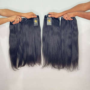Fournisseurs de cheveux vierges bouclés, lots de cheveux alignés sur les cuticules en gros, fournisseurs de cheveux indiens non traités et bruts du Cambodge - Product Image 2