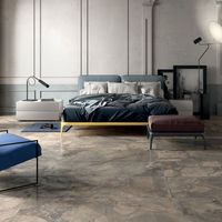 Sélection Spéciale 100% Fabriqué en Italie Carreaux de Porcelaine Pleine Masse Colorés Finition Brillante Surface Naturelle Effet Marbre Design Graphique
