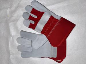 Guantes canadienses de trabajo de seguridad para uso diario, guantes transpirables de cuero y goma para construcción, recién llegados - Product Image 4