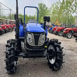 Foton lotol traktor M554-B 55HP traktor pertanian 4x4 traktor mini pertanian untuk dijual di Perancis