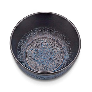 ชามสวดมนต์ทางศาสนาทำจากอลูมิเนียมทรงกลมสำหรับการบำบัดด้วยโยคะ - Product Image 1