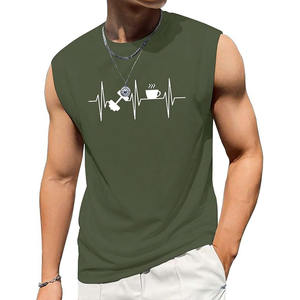 Chaleco deportivo sin mangas para hombre, camiseta sin mangas para entrenamiento de gimnasio, ropa deportiva transpirable de secado rápido para correr y entrenar - Product Image 1