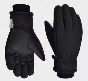 Winter <b>Thermal</b> Leather <b>Gloves</b> From Pakistan Running Hiking and Daily Casual <b>Outdoors</b> Touch Screen Compatible Warm Polar Fleece - Product Image 5