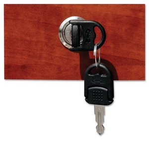 Organizador de oficina móvil con 3 cajones de la serie Alera Valencia, en color caoba, dimensiones 15,88 pulgadas. X 20.5 Pulgadas X 28.38 Pulgadas - Product Image 4