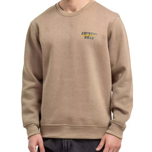 Sweat-shirt pour homme en molleton 100% coton, design nouveau, hiver, uni, 300 g/m², logo personnalisé imprimé à l'écran - Haute qualité - Product Image 4