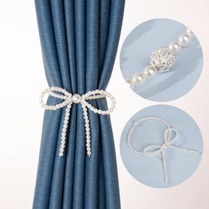Elegantes ganchos de amarre para cortinas con cortinas de Metal y cortinas decorativas de Color dorado, decoración de ventanas interiores - Product Image 4