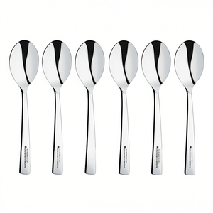 Juego de 6 Cucharas de Café de Acero Inoxidable Cromado Pulido de 13.5 cm F17PN0621 de MIRAGE - Product Image 2