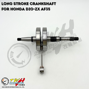 เพลาข้อเหวี่ยงรถมอเตอร์ไซค์ TWH DIO ZX AF35 แบบโลหะเต็มตัว ระยะชักยาว สำหรับรถสกู๊ตเตอร์ HONDA - Product Image 5