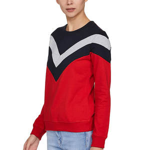 Sudadera de algodón en blanco de la mejor calidad, sudaderas de mujer de moda de invierno de manga larga sueltas de otoño a la venta - Product Image 3