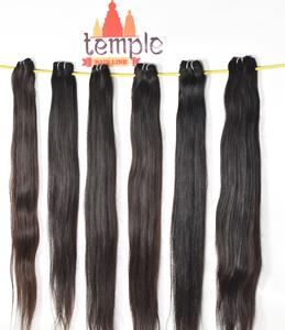 Extensions de cheveux Remy vierges 100% en gros indiens de couleur noire naturelle paquets de cheveux humains bruts bon marché pour femmes - Product Image 4