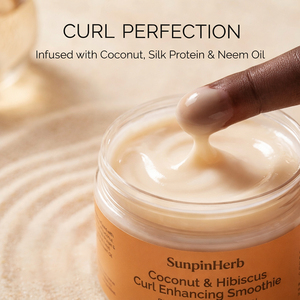 Crema Suavizante para Rizos Coconut Hibiscus, para Cabello Rizado Natural, Hidratación Profunda, Anti-Frizz, Cuidado sin Enjuague - Product Image 3