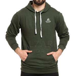 Sudadera Deportiva para Hombre, Manga Larga, con Puños Elásticos y Capucha Ajustable para Entrenamiento, Sudadera Cálida para Hombre - Product Image 1