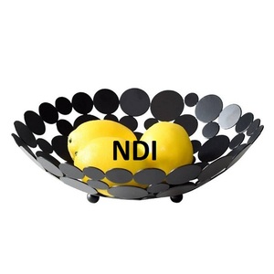 Cesta de fruta decorativa para encimera de cocina, cesta de fruta de Metal para forma personalizada, cesta portátil - Product Image 1