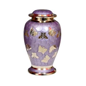 Vente chaude Dernière conception Urne de crémation Designer unique Forme ronde Urne à la main Variété exclusive Vente Urne de crémation de fantaisie - Product Image 4