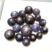 Rubis naturel étoilé 2025, pierre précieuse en cabochon de formes variées, rubis naturel étoilé en vrac pour la fabrication de bijoux, lot en gros Jaipur