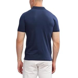 Camiseta Polo de algodón 100% para hombre con solapa clásica de dos botones, Jersey transpirable para oficina y ropa de fin de semana, patrón estampado - Product Image 5