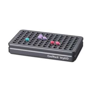 Biocision CoolRack M96 ID Support de tubes thermoconducteurs 96X1.5/2mL Microcentrifugeuse Tubes Couleur grise - Product Image 1