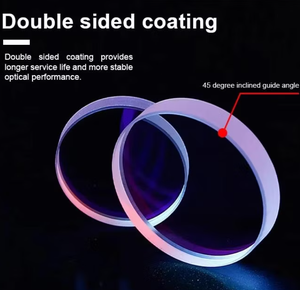 D12.7 융합 된 실리카 BK7 플랫 석영 유리 플라노 볼록 레이저 초점 렌즈 미용 장비 OEM 맞춤형 - Product Image 4