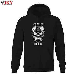 Nueva llegada precio competitivo transpirable hombres logotipo personalizado impresión aramida moto sudaderas con capucha por VIKY INDUSTRIES - Product Image 2