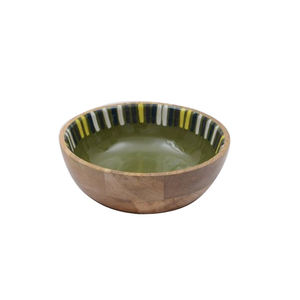 ชามไม้แบบชนบทสำหรับเสิร์ฟสลัดผลไม้ดีไซน์แบบแฮนด์เมด - Product Image 4