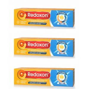 Redoxon เม็ดฟู่15เม็ดที่มีประสิทธิภาพ3กล่อง