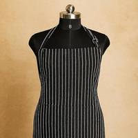Tablier de chef unisexe 100% coton pour les restaurants et la maison, tablier de cuisine personnalisé à vendre
